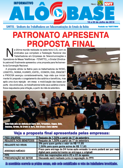 Patronato apresenta proposta final 